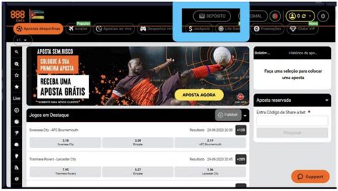 Registo na 888Bets Moçambique .